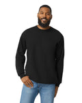 Gildan H400 Unisex Hammer Long Sleeve T-Shirt - Black - model front
