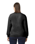 Gildan SF000 Unisex Softstyle Midweight Crewneck Sweatshirt - Heather Black - model back
