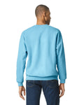 Gildan SF000 Unisex Softstyle Midweight Crewneck Sweatshirt - Sky - model back