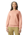 Gildan SF000 Unisex Softstyle Midweight Crewneck Sweatshirt - Dusty Rose - model front