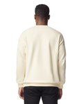 Gildan SF000 Unisex Softstyle Midweight Crewneck Sweatshirt - Off White - model back