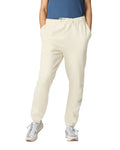 Gildan SF100 Unisex Softstyle Midweight Pocket Sweatpants - Off White - model front