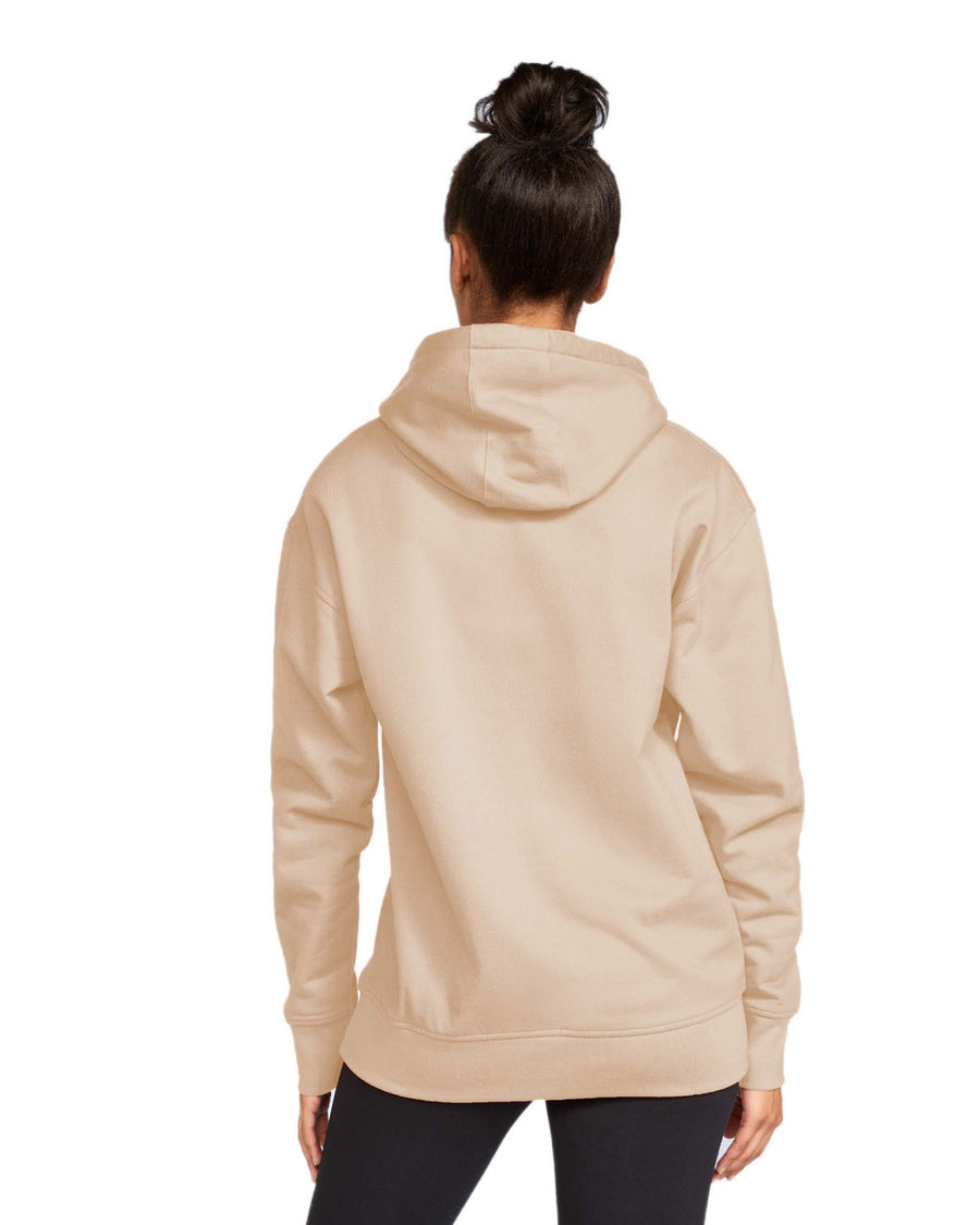 Gildan SF500 Unisex Softstyle Midweight Hooded Sweatshirt - Sand - model back