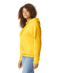 Gildan SF500 Unisex Softstyle Midweight Hooded Sweatshirt - Daisy - model side