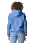 Gildan SF500 Unisex Softstyle Midweight Hooded Sweatshirt - Carolina Blue - model back