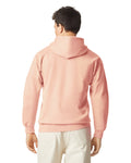 Gildan SF500 Unisex Softstyle Midweight Hooded Sweatshirt - Dusty Rose - model back