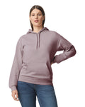 Gildan SF500 Unisex Softstyle Midweight Hooded Sweatshirt - Paragon - model front