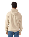 Gildan SF600 Unisex Softstyle Full-Zip Hooded Sweatshirt - Sand - model back